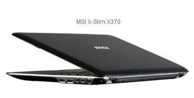 Fusion-лэптопы от MSI: U270, X370, CR650